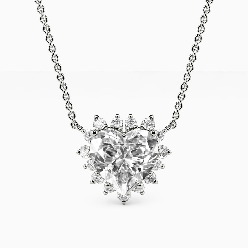 "Le Soleil dans mon Cœur" Collier Halo