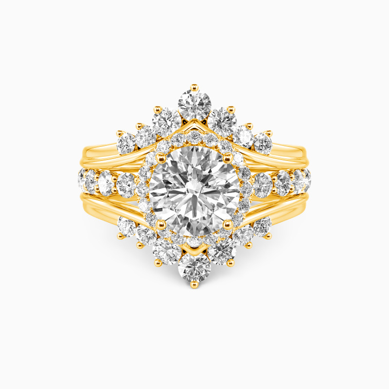 "Better Now" Round Cut Bridal Set