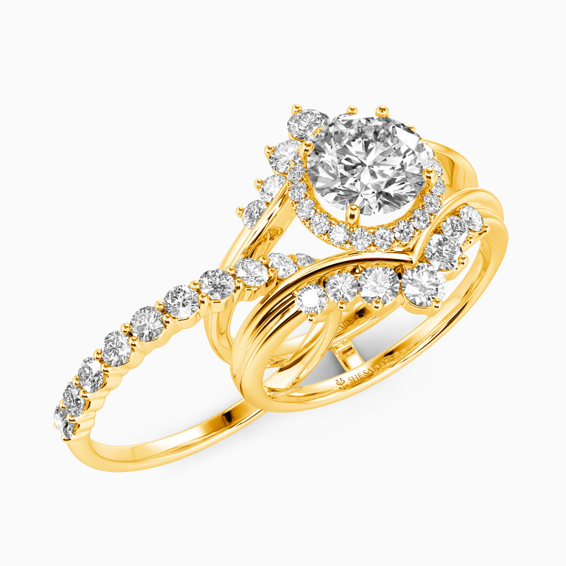 "Better Now" Round Cut Bridal Set