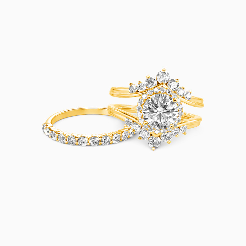 "Better Now" Round Cut Bridal Set
