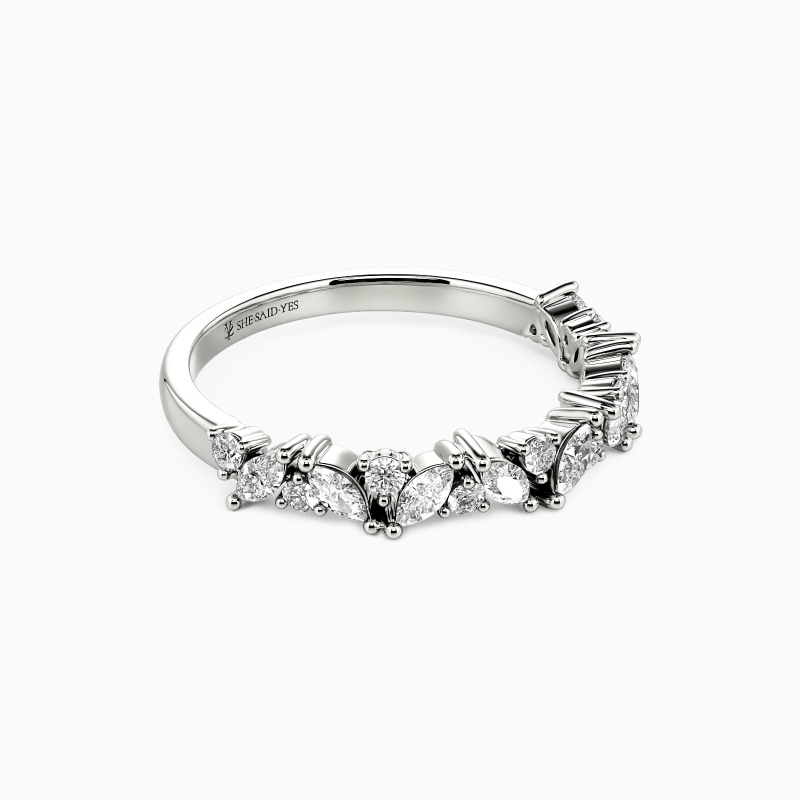 "Call Of The Ocean" Classic Wedding Band