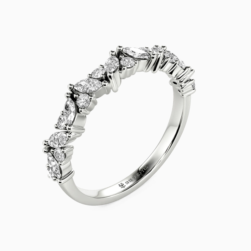 "Call Of The Ocean" Classic Wedding Band