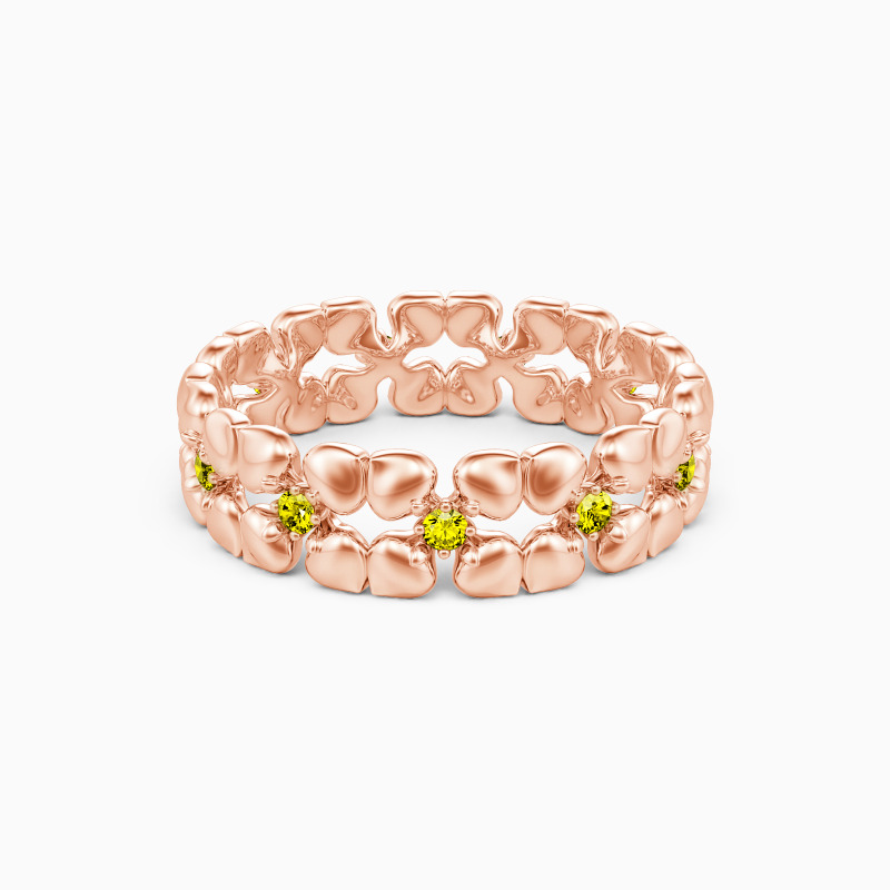 "Forever Wreath" Eternity Wedding Ring