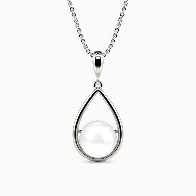 "Whispering Moonlight" 7.5-8.0mm Freshwater Pearl Necklace