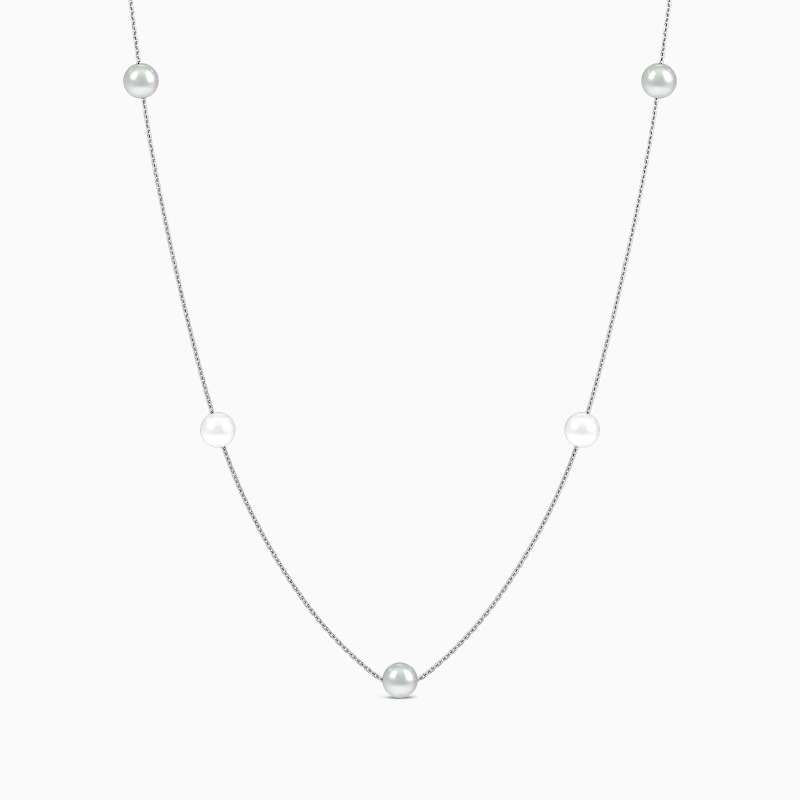 "Ballad of the Beau" 5.5-6.5mm Freshwater Pearl Necklace