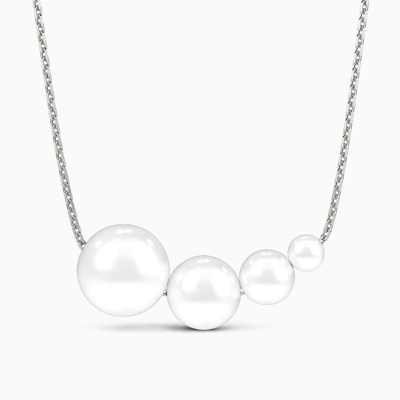 "Heartsong Serenade" 3.5-10.0mm Freshwater Pearl Necklace