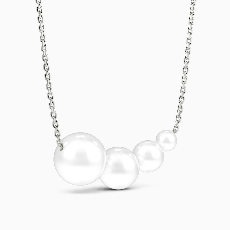 "Heartsong Serenade" 3.5-10.0mm Freshwater Pearl Necklace