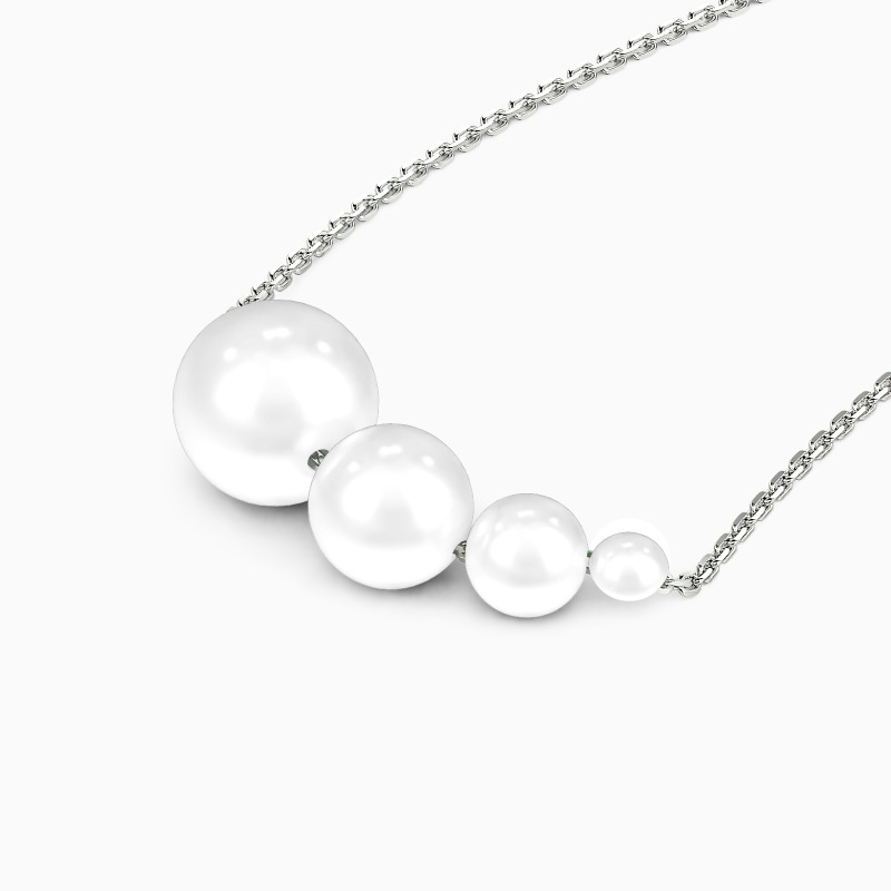 "Heartsong Serenade" 3.5-10.0mm Freshwater Pearl Necklace