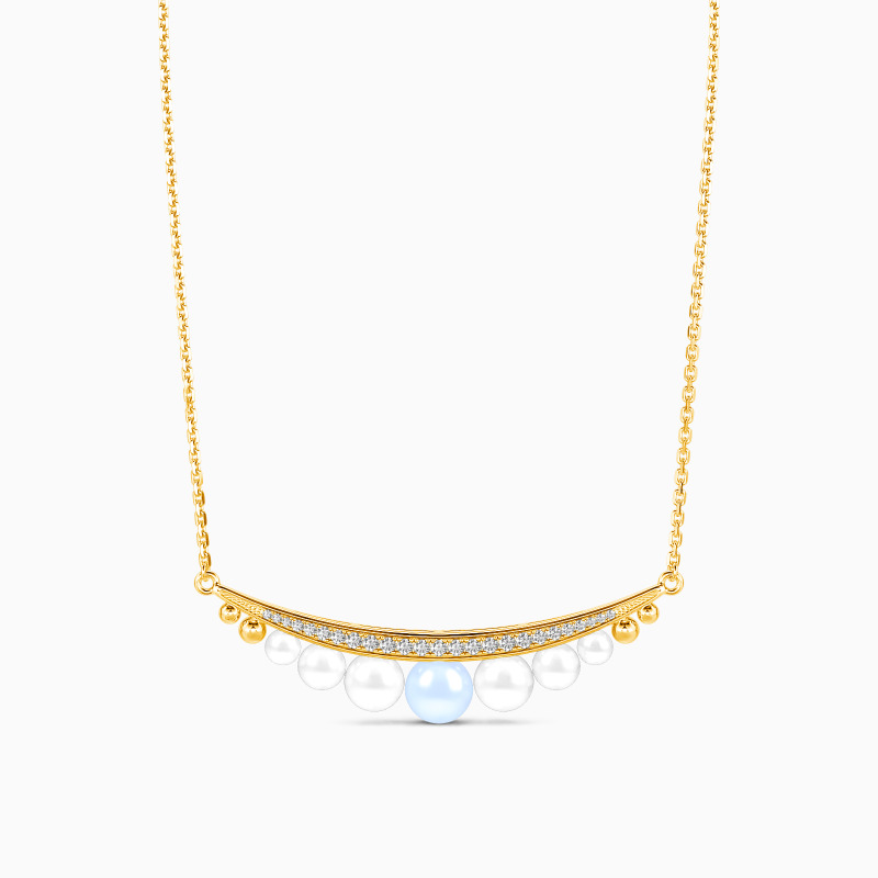 "Lunar Amore" 2.5-6.0mm Freshwater Pearl Necklace