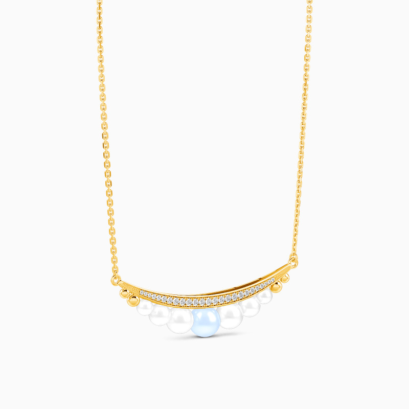 "Lunar Amore" 2.5-6.0mm Freshwater Pearl Necklace
