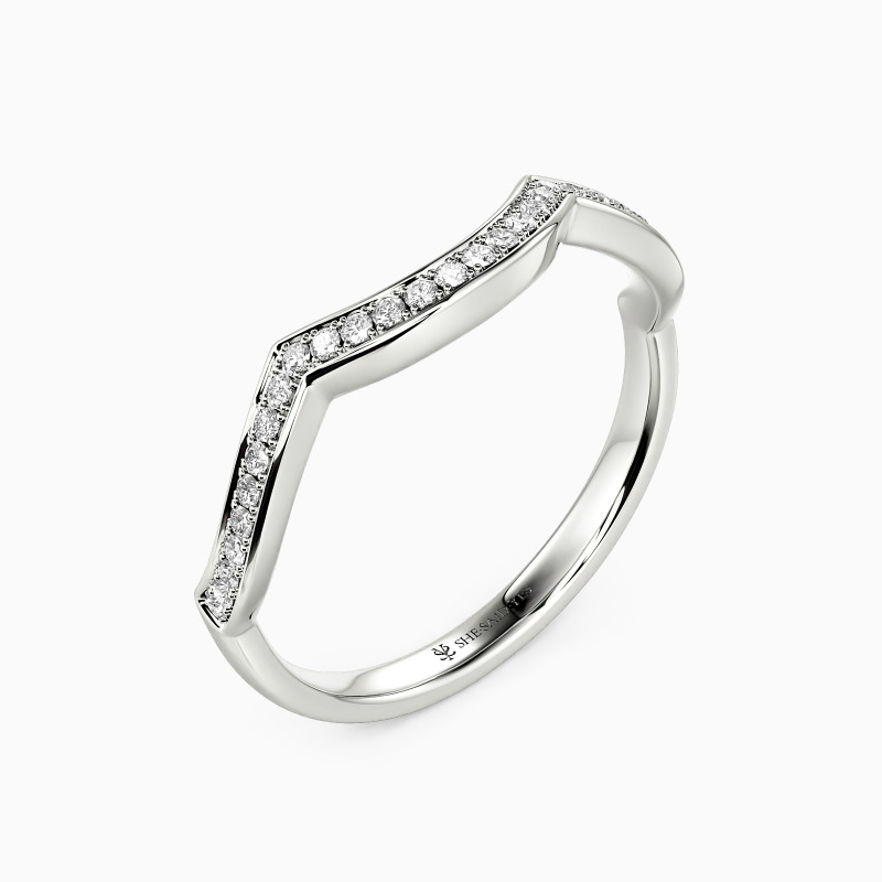 "The Floral Myth" Classic Wedding Ring