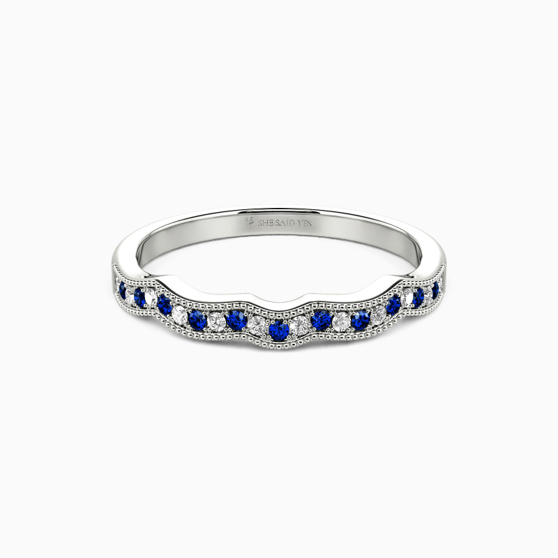 "Shadow in Her Heart" Classic Wedding Ring