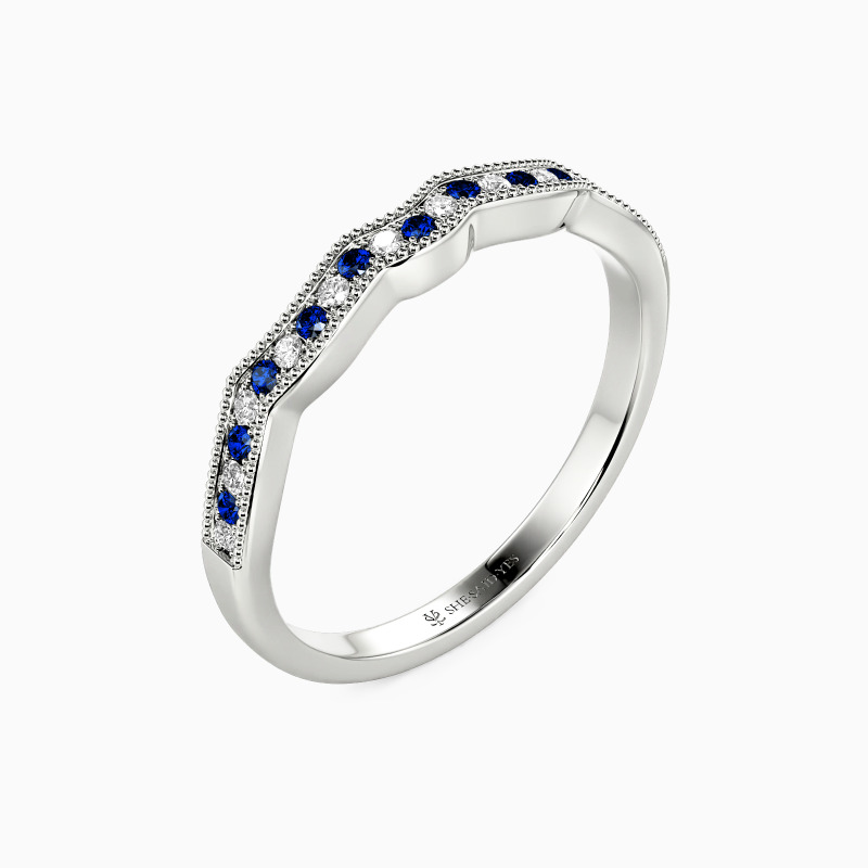 "Shadow In Her Heart" Classic Wedding Ring