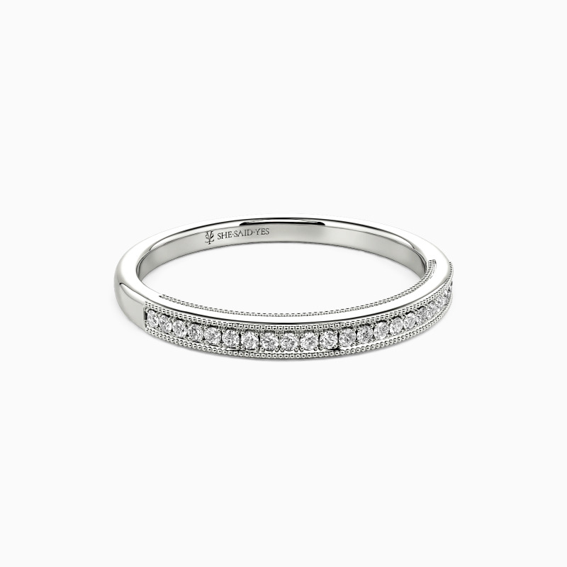 "Touch My Soul" Classic Wedding Ring