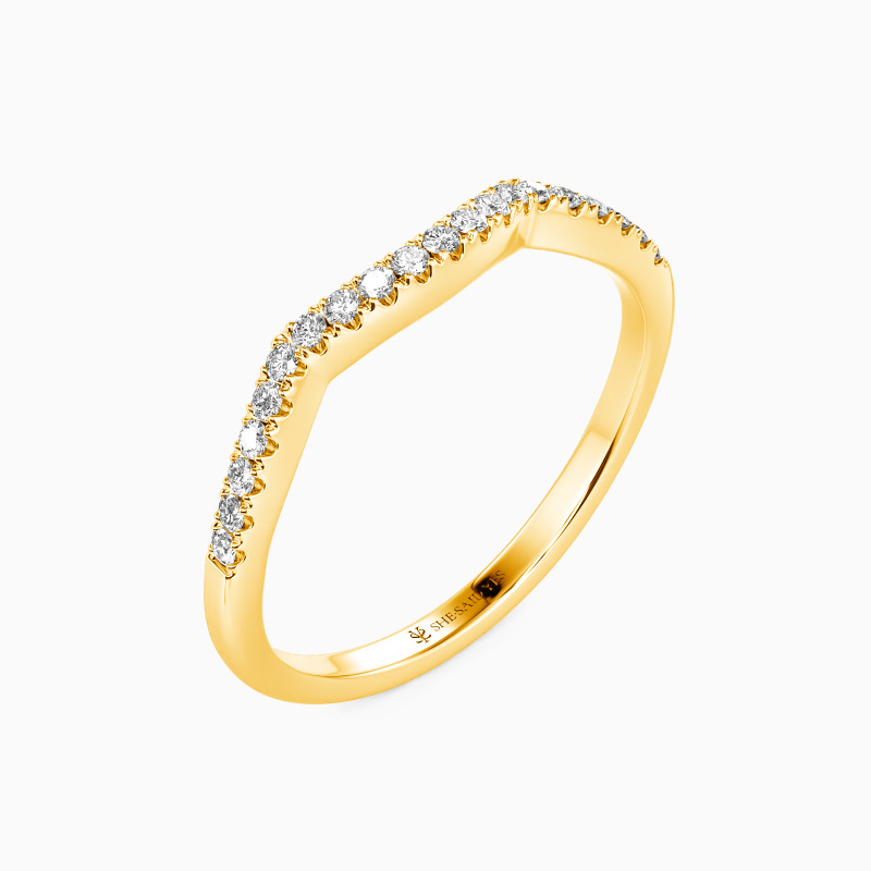 "Destined Duo" Classic Wedding Ring