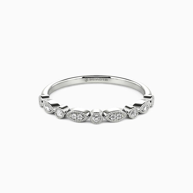 "Brave Love" Classic Wedding Ring