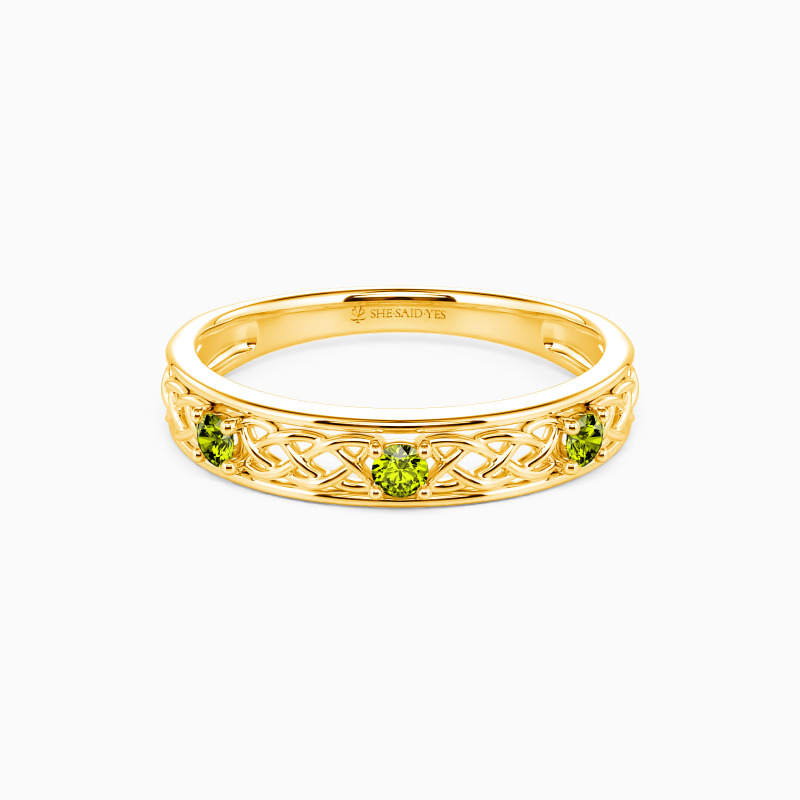 "Come As Expected" Classic Wedding Ring