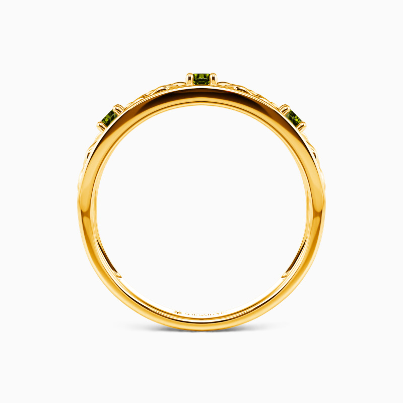 "Come As Expected" Classic Wedding Ring