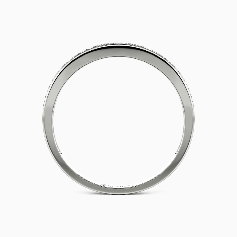 "The Long Milky Way" Classic Wedding Ring
