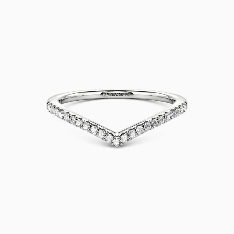 "Stay by Your Side" Classic Wedding Ring