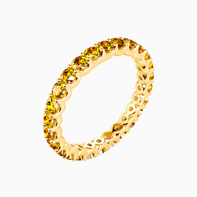 "Ewigkeitssymbol" Vollrand-Trauring