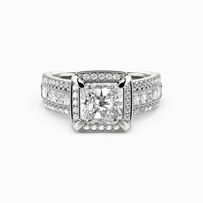 "Everything About You" Princess Cut Engagement Ring