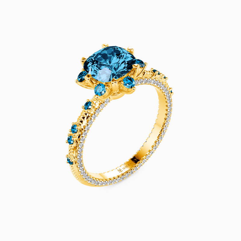 "Meant Only for You" Cushion Cut Halo Engagement Ring