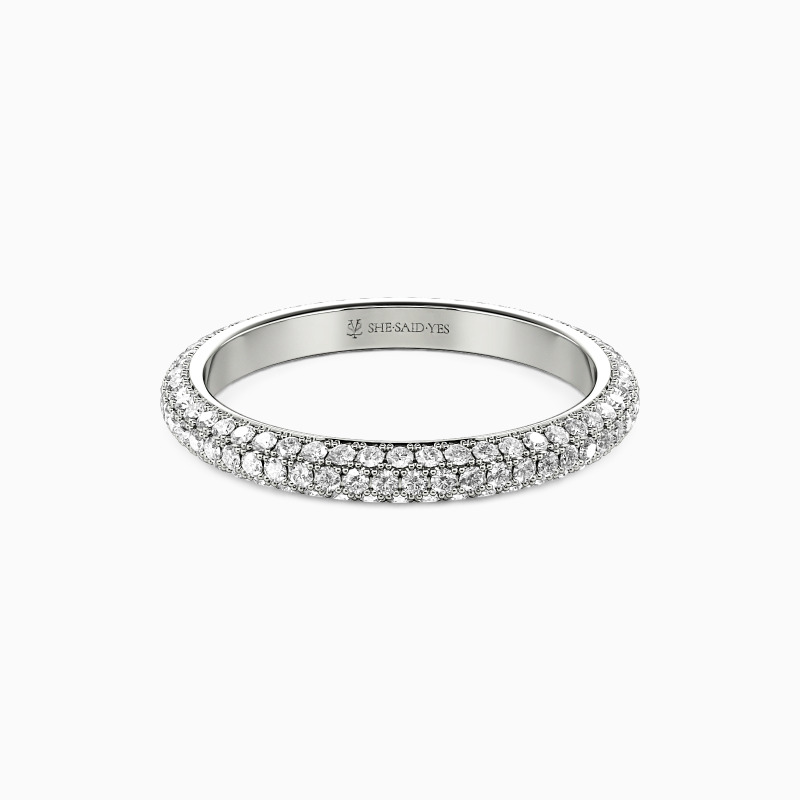 "Entrancing Secret" Eternity Wedding Ring