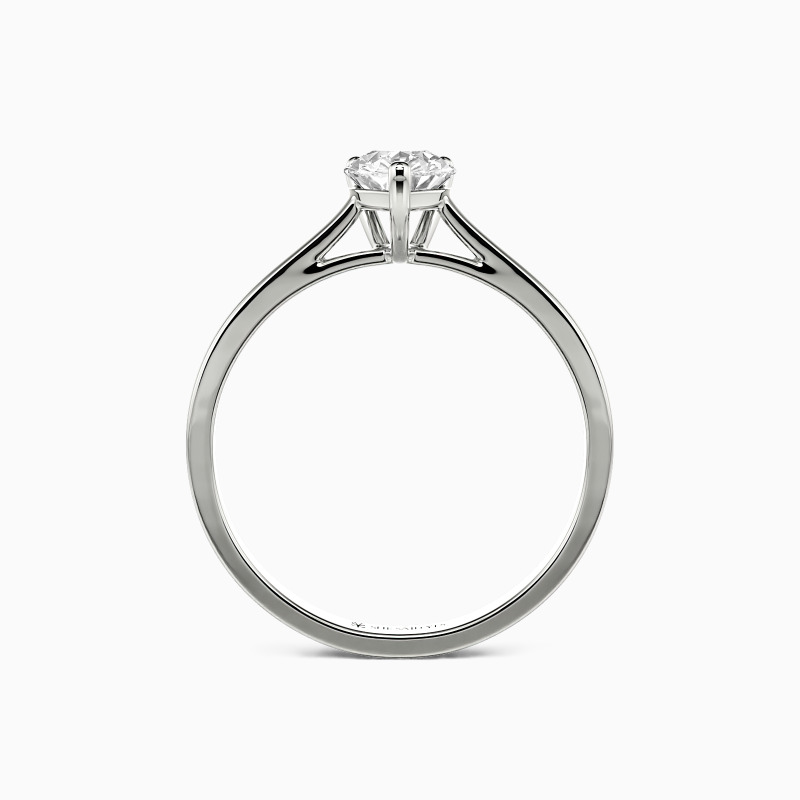 "Mein ganzes Sein" 0,5ct Birnenschliff Solitärring