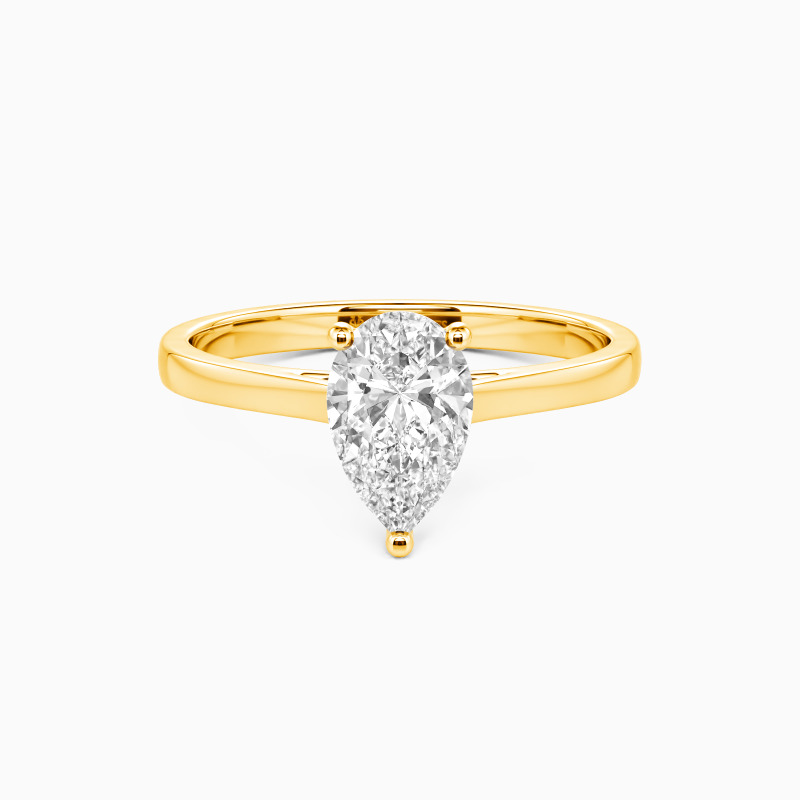 "Give You My All" 1.5ct Pear Cut Solitaire Engagement Ring