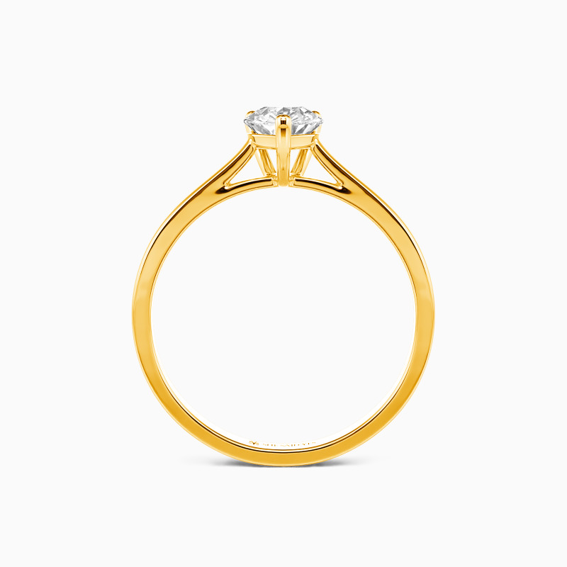 "Give You My All" 1.5ct Pear Cut Solitaire Engagement Ring