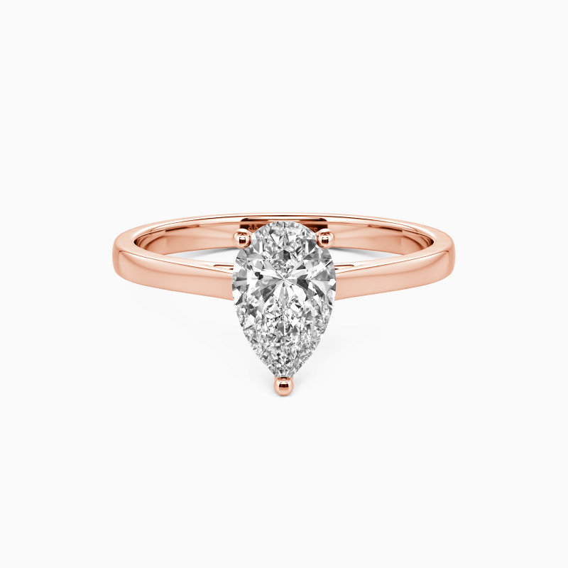 "Give You My All" 1ct Pear Cut Solitaire Engagement Ring