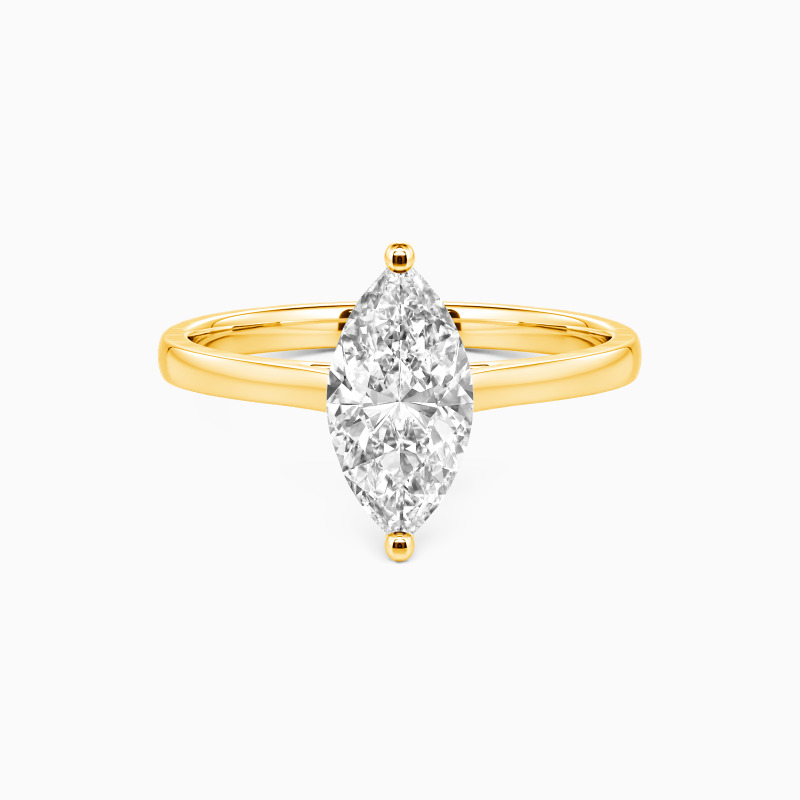 "Give You My All" 2ct Marquise Cut Solitaire Engagement Ring