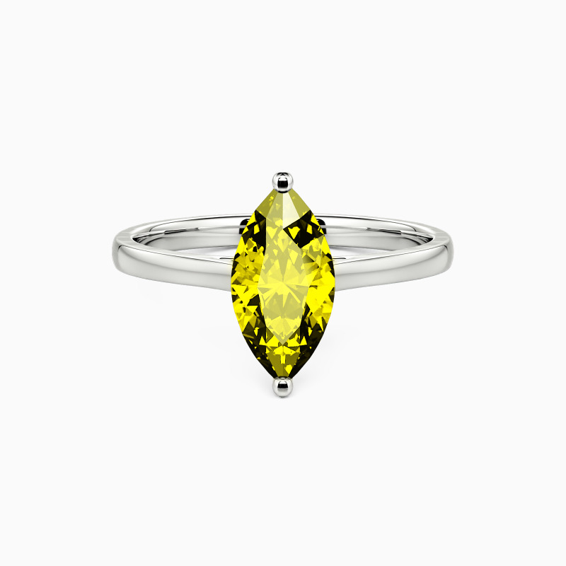 "Give You My All" 1ct Marquise Cut Solitaire Engagement Ring