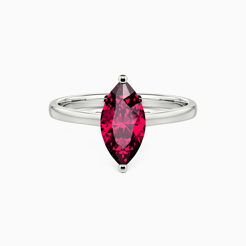 "Give You My All" 1ct Marquise Cut Solitaire Engagement Ring