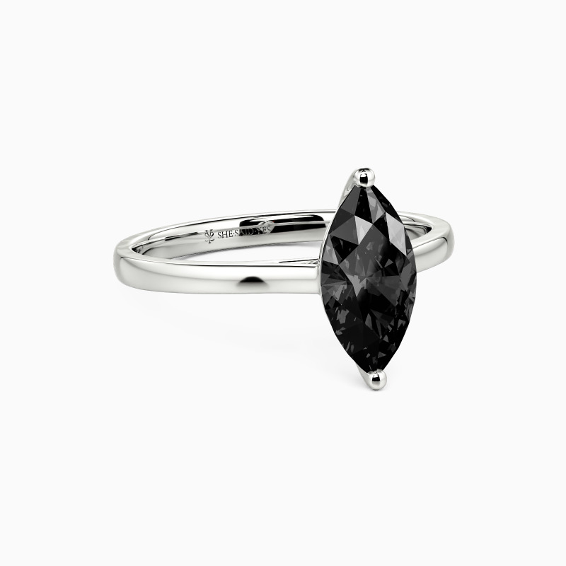 "Give You My All" 1ct Marquise Cut Solitaire Engagement Ring