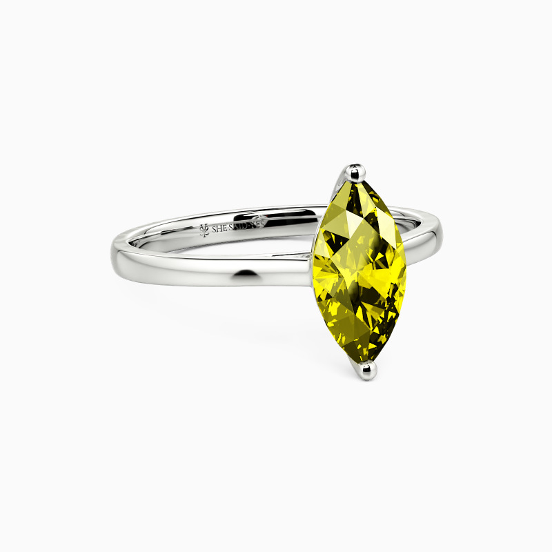 "Give You My All" 1ct Marquise Cut Solitaire Engagement Ring