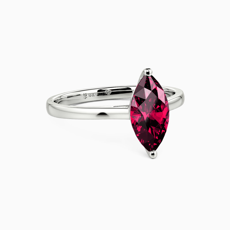 "Give You My All" 1ct Marquise Cut Solitaire Engagement Ring