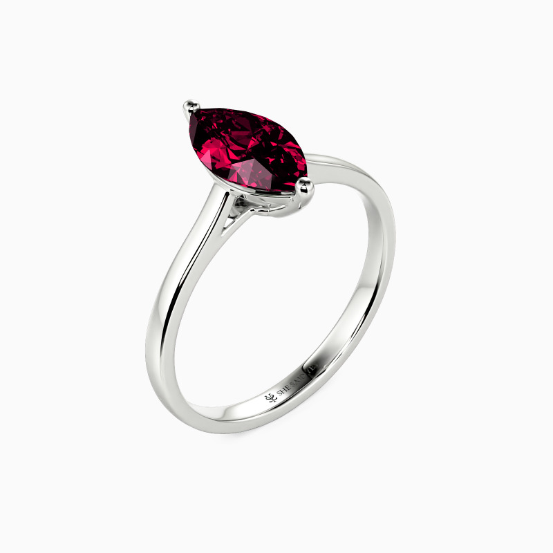 "Give You My All" 1ct Marquise Cut Solitaire Engagement Ring