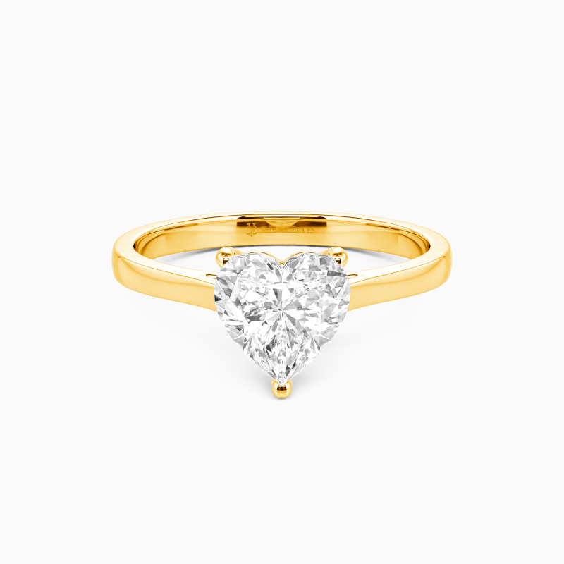 "Mein ganzes Sein" 1,2ct Herz-Schliff Solitärring