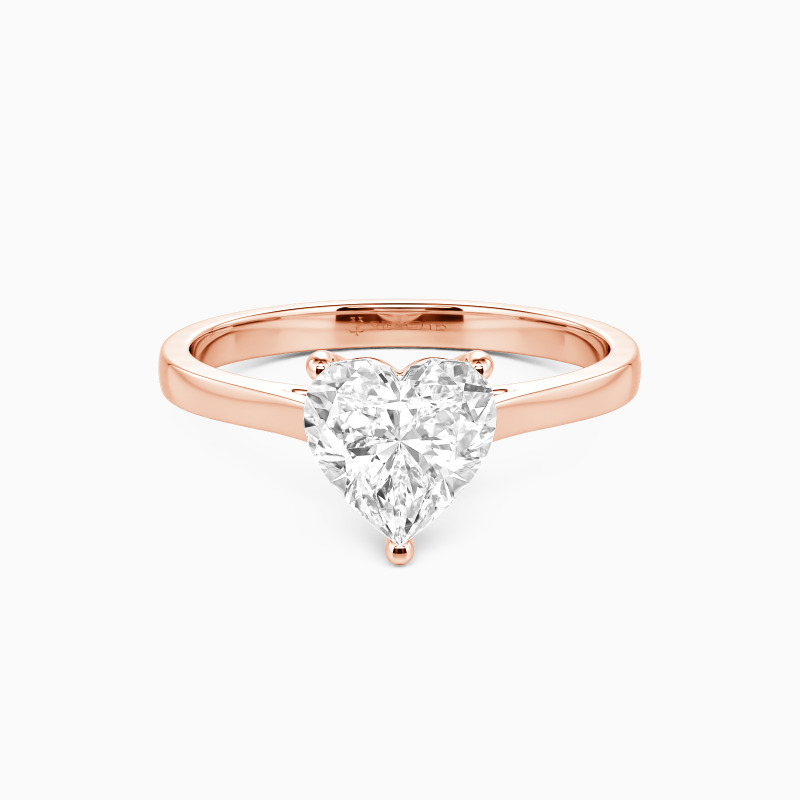 "Give You My All" 2ct Heart Cut Solitaire Engagement Ring