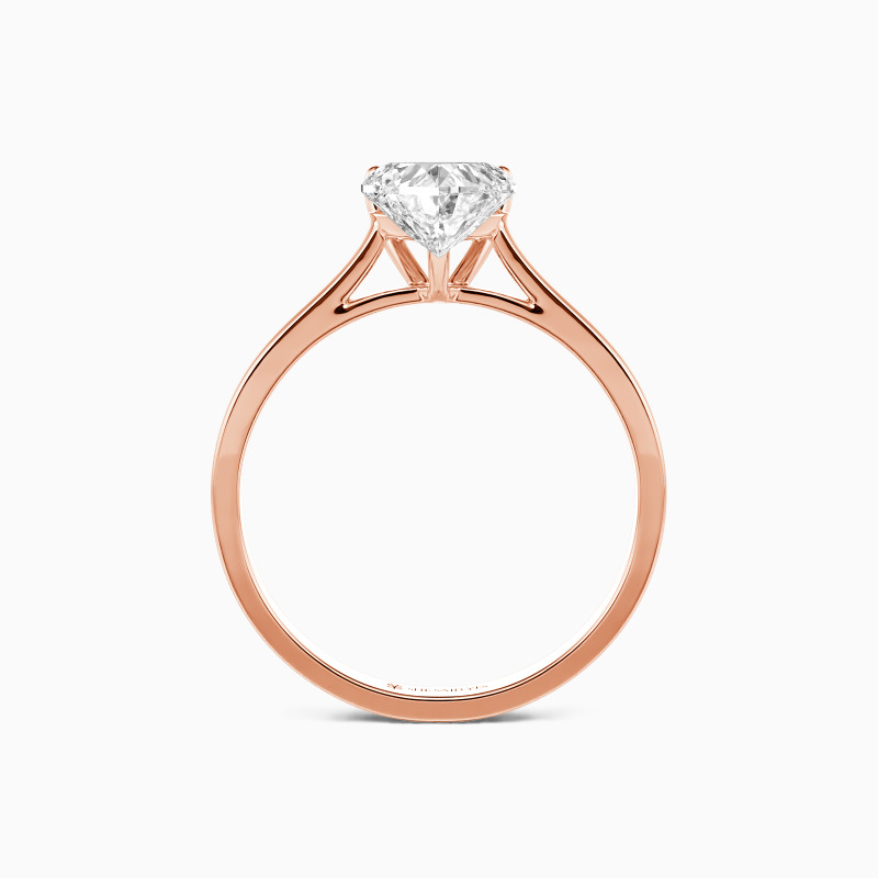 "Give You My All" 2ct Heart Cut Solitaire Engagement Ring
