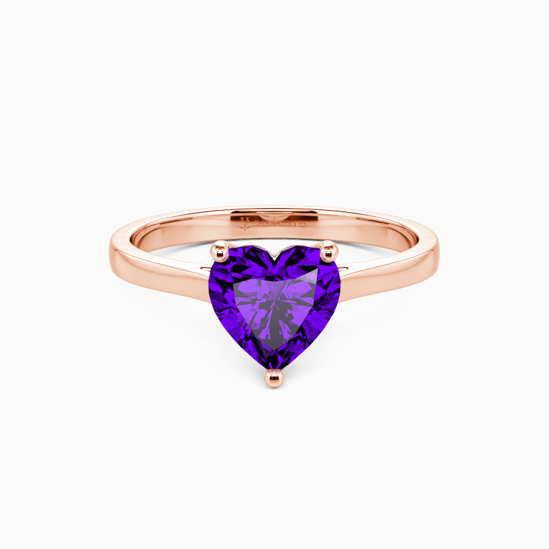 "Give You My All" 1ct Heart Cut Solitaire Engagement Ring