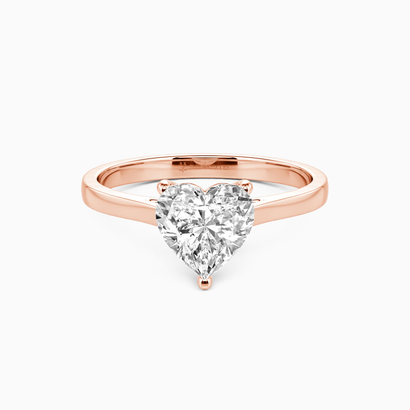 "Give You My All" 1ct Heart Cut Solitaire Engagement Ring