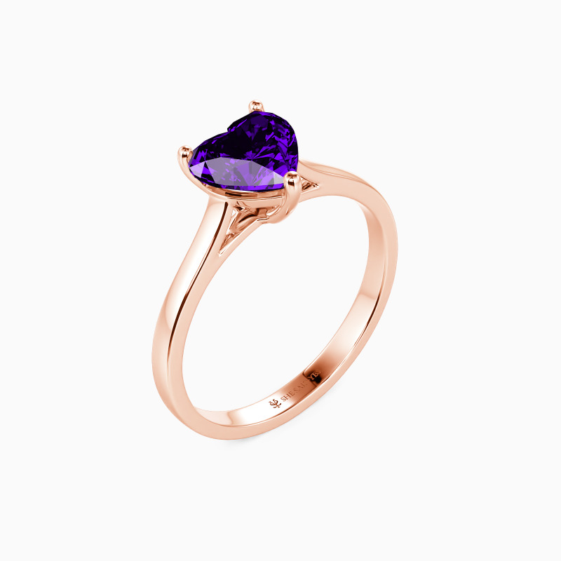 "Give You My All" 1ct Heart Cut Solitaire Engagement Ring