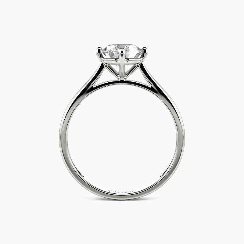 "I Promise To Be With You Forever" 1.2ct Round Cut Solitaire Engagement Ring