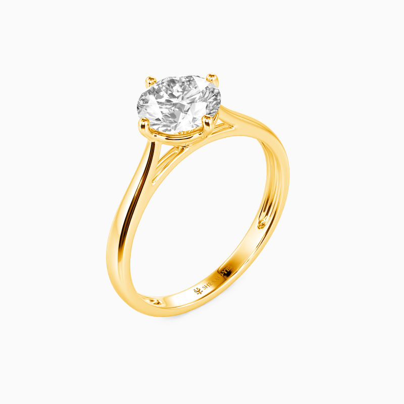 "I Promise To Be With You Forever" 2ct Round Cut Solitaire Engagement Ring