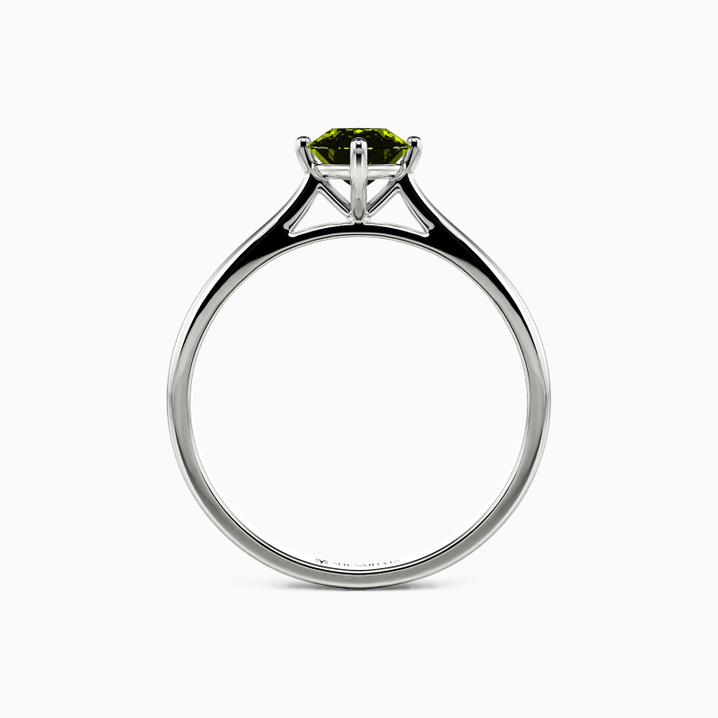 "I Promise To Be With You Forever" Oval Cut Solitaire Engagement Ring