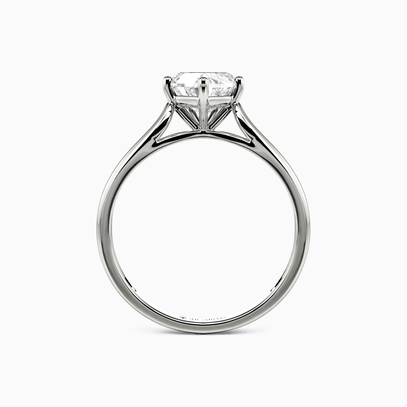 "Always Love You" 0.5ct Heart Cut Solitaire Engagement Ring