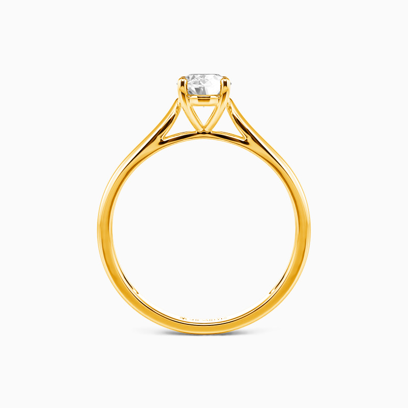 "Always Love You" 1.5ct Oval Cut Solitaire Engagement Ring